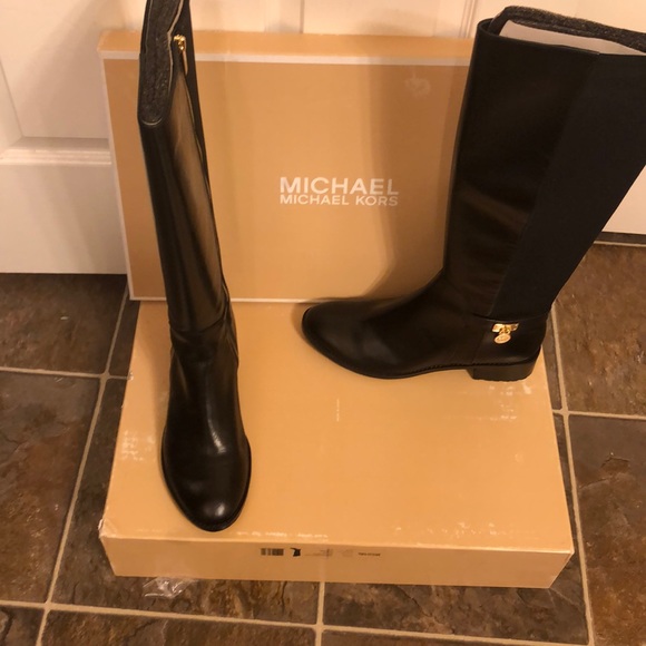 Michael Kors Hamilton Stretch Boot Size 